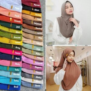 Jilbab Bergo Hamidah 100rb 10pcs