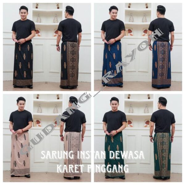 Sarung instan Dewasa Pinggang